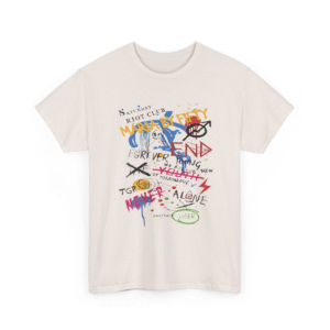 Graffiti Streetwear Shirt Forever Young Riot Club Graphic Tee