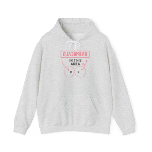 Black and Pink Hoodie, Cozy Unisex Hoodie LL1