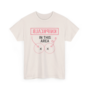 Funny ‘In This Area’ Boobs Target T-Shirt – Cute Sexy Humor Graphic Tee Trendy Joke Shirt Gift Idea LL1
