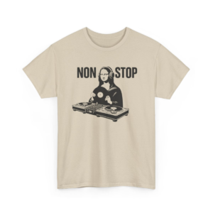 DJ Mo na Lisa T-Shirt – Funny Music DJ Meme Tee LL7